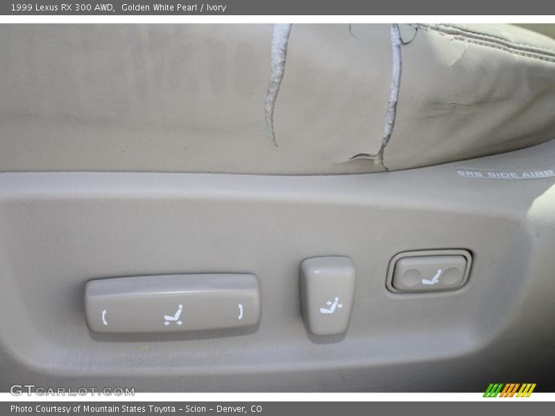 Golden White Pearl / Ivory 1999 Lexus RX 300 AWD