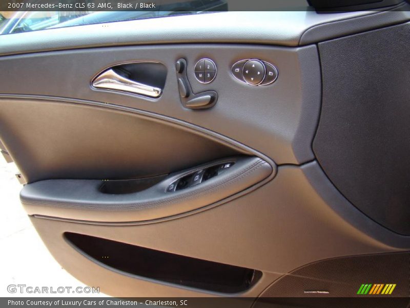 Black / Black 2007 Mercedes-Benz CLS 63 AMG