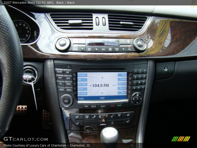 Black / Black 2007 Mercedes-Benz CLS 63 AMG