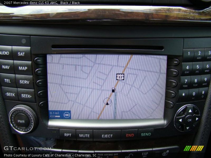 Black / Black 2007 Mercedes-Benz CLS 63 AMG