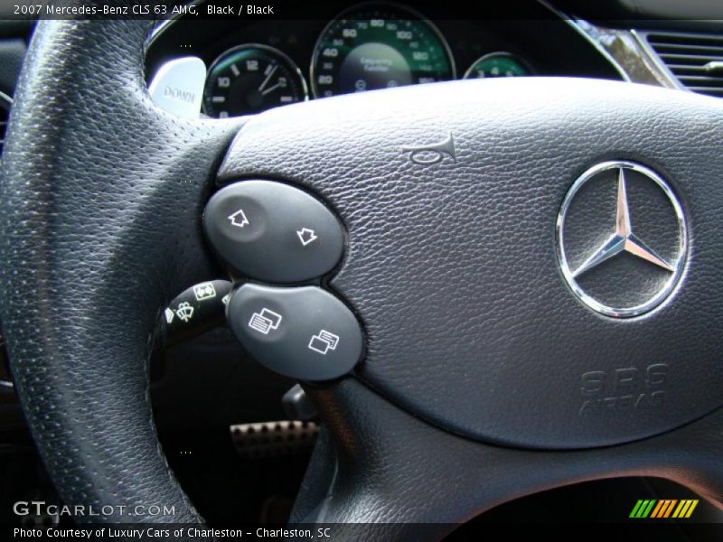 Black / Black 2007 Mercedes-Benz CLS 63 AMG
