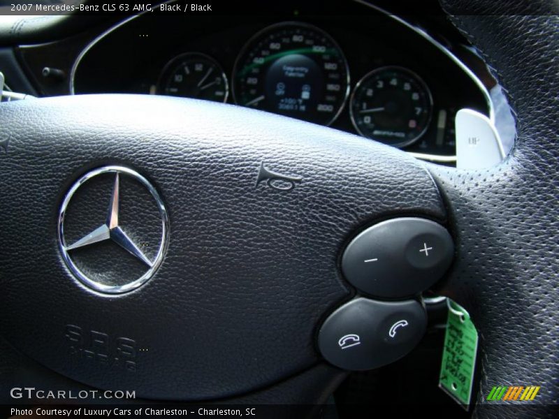 Black / Black 2007 Mercedes-Benz CLS 63 AMG
