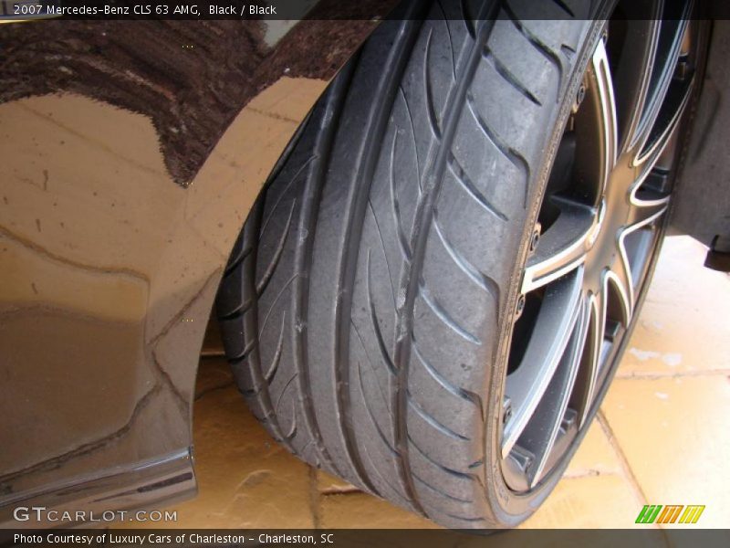 Black / Black 2007 Mercedes-Benz CLS 63 AMG