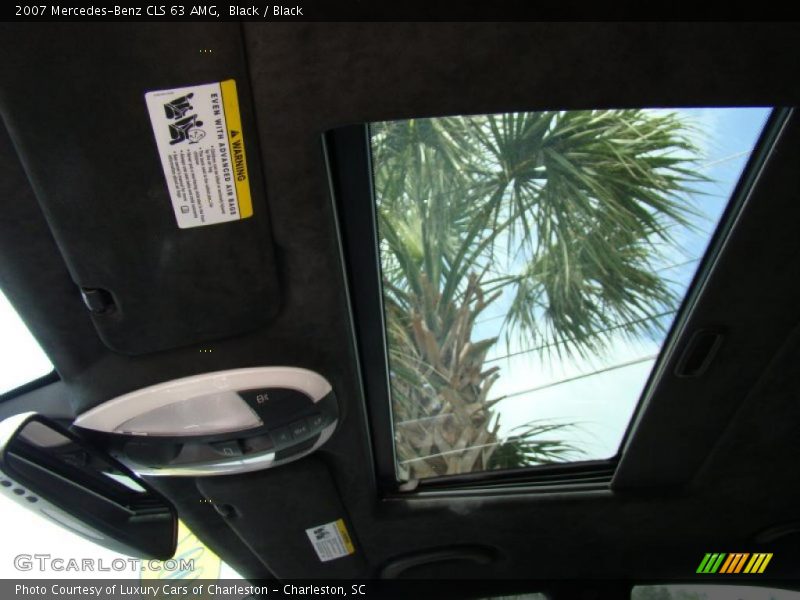 Black / Black 2007 Mercedes-Benz CLS 63 AMG