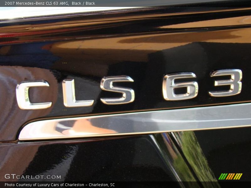 Black / Black 2007 Mercedes-Benz CLS 63 AMG