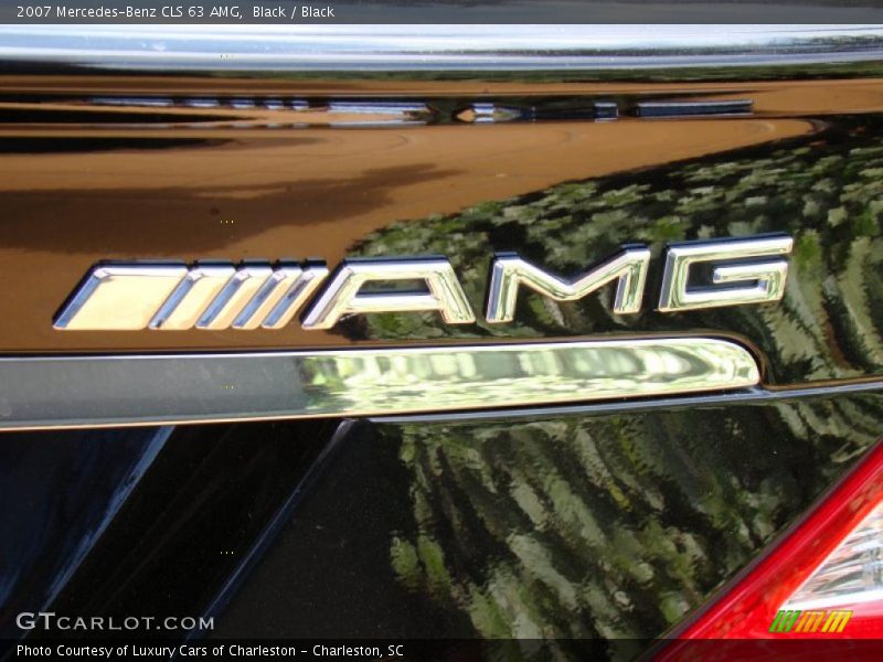 Black / Black 2007 Mercedes-Benz CLS 63 AMG