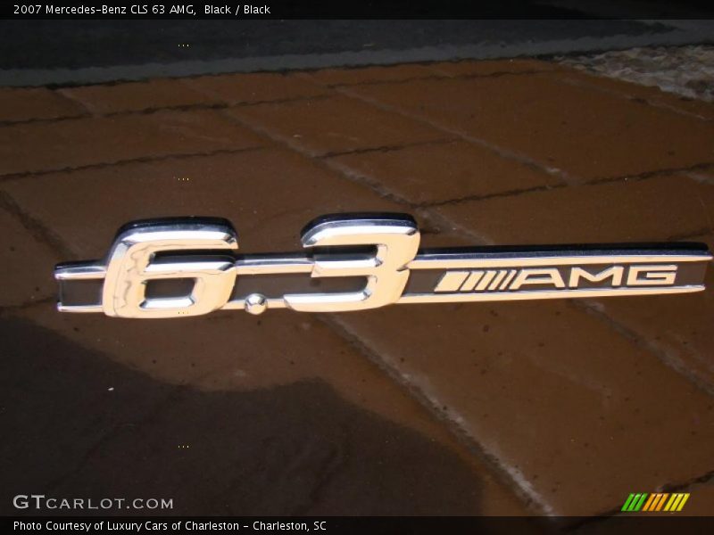 Black / Black 2007 Mercedes-Benz CLS 63 AMG