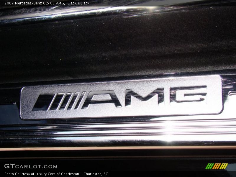 Black / Black 2007 Mercedes-Benz CLS 63 AMG