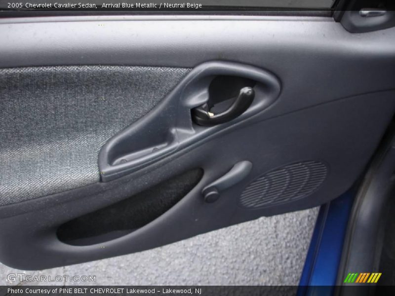 Arrival Blue Metallic / Neutral Beige 2005 Chevrolet Cavalier Sedan