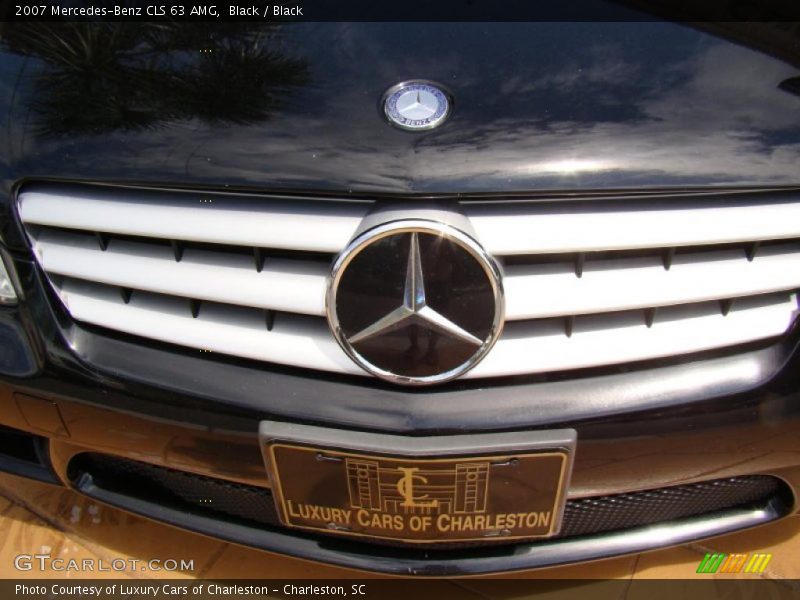 Black / Black 2007 Mercedes-Benz CLS 63 AMG