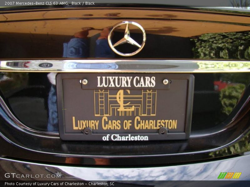 Black / Black 2007 Mercedes-Benz CLS 63 AMG