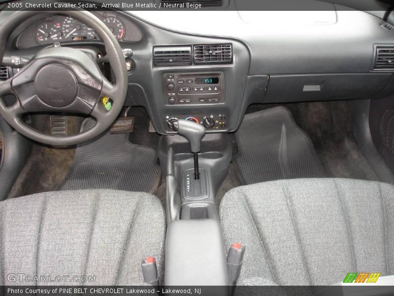 Arrival Blue Metallic / Neutral Beige 2005 Chevrolet Cavalier Sedan