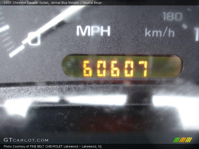 Arrival Blue Metallic / Neutral Beige 2005 Chevrolet Cavalier Sedan