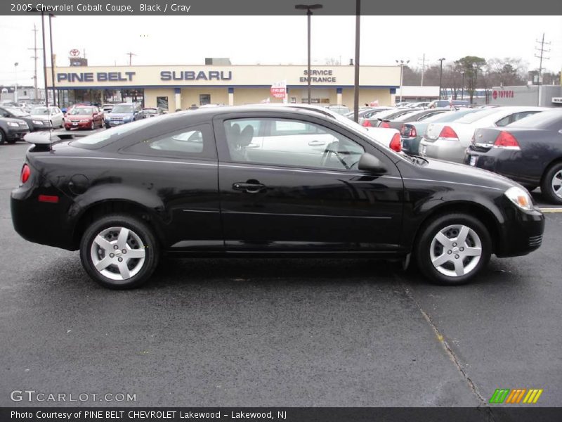 Black / Gray 2005 Chevrolet Cobalt Coupe