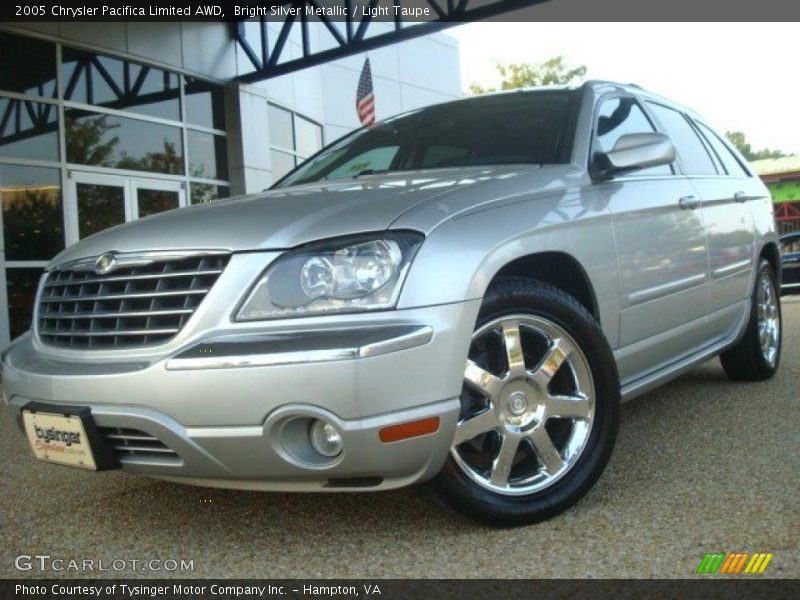 Bright Silver Metallic / Light Taupe 2005 Chrysler Pacifica Limited AWD