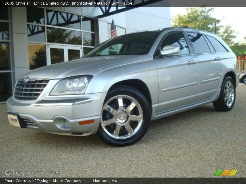 Bright Silver Metallic / Light Taupe 2005 Chrysler Pacifica Limited AWD
