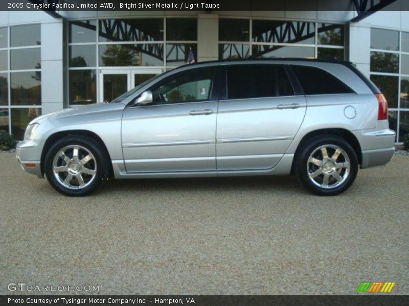 Bright Silver Metallic / Light Taupe 2005 Chrysler Pacifica Limited AWD