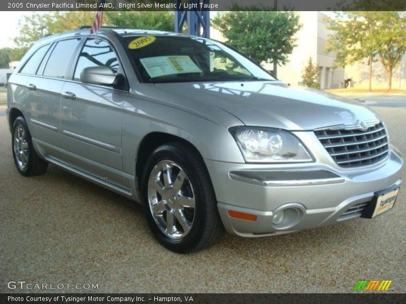 Bright Silver Metallic / Light Taupe 2005 Chrysler Pacifica Limited AWD