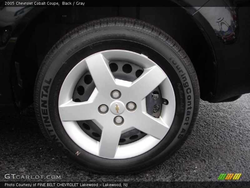 Black / Gray 2005 Chevrolet Cobalt Coupe