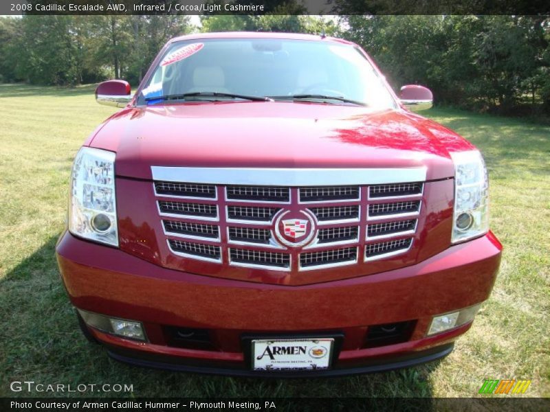 Infrared / Cocoa/Light Cashmere 2008 Cadillac Escalade AWD