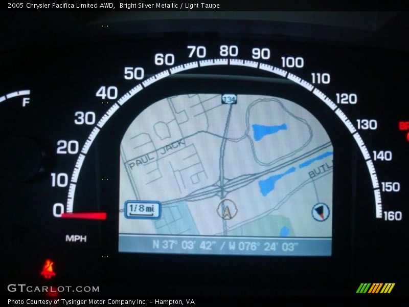 Bright Silver Metallic / Light Taupe 2005 Chrysler Pacifica Limited AWD