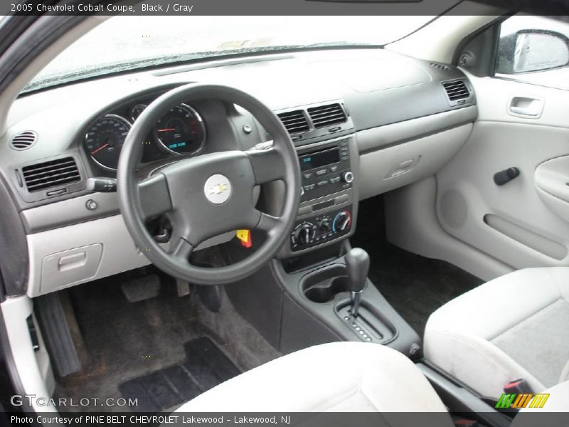 Black / Gray 2005 Chevrolet Cobalt Coupe