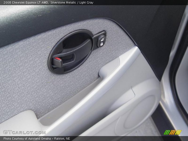 Silverstone Metallic / Light Gray 2008 Chevrolet Equinox LT AWD