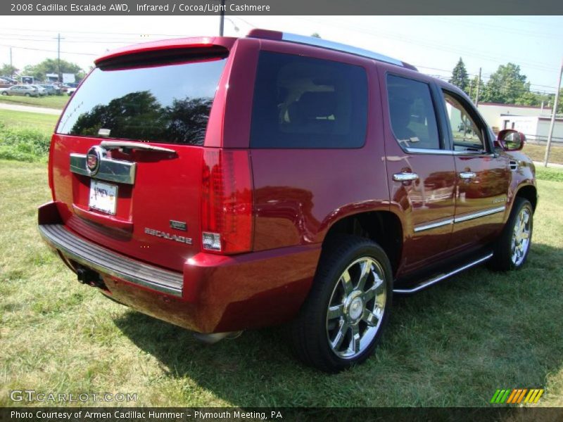 Infrared / Cocoa/Light Cashmere 2008 Cadillac Escalade AWD