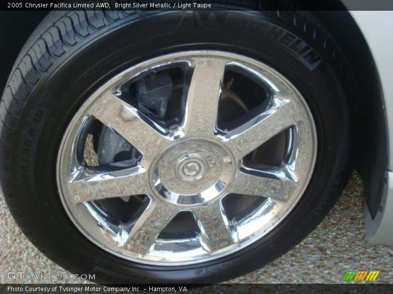 Bright Silver Metallic / Light Taupe 2005 Chrysler Pacifica Limited AWD