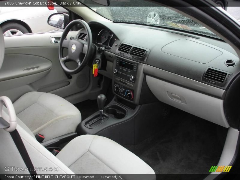 Black / Gray 2005 Chevrolet Cobalt Coupe