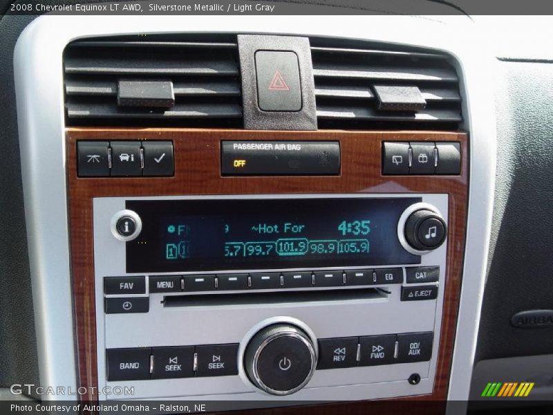 Silverstone Metallic / Light Gray 2008 Chevrolet Equinox LT AWD