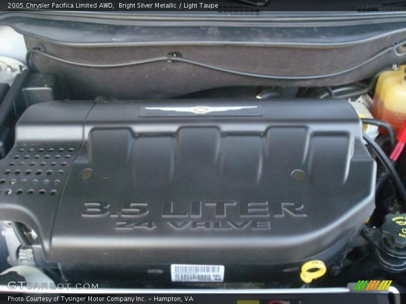 Bright Silver Metallic / Light Taupe 2005 Chrysler Pacifica Limited AWD