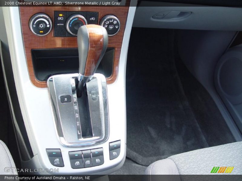 Silverstone Metallic / Light Gray 2008 Chevrolet Equinox LT AWD