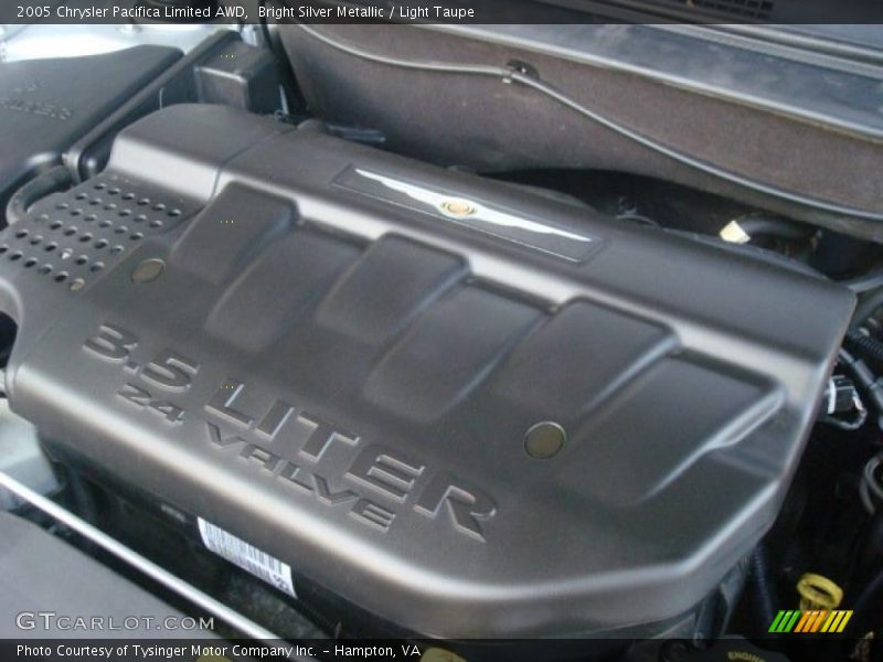 Bright Silver Metallic / Light Taupe 2005 Chrysler Pacifica Limited AWD