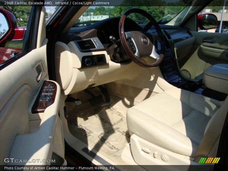 Infrared / Cocoa/Light Cashmere 2008 Cadillac Escalade AWD