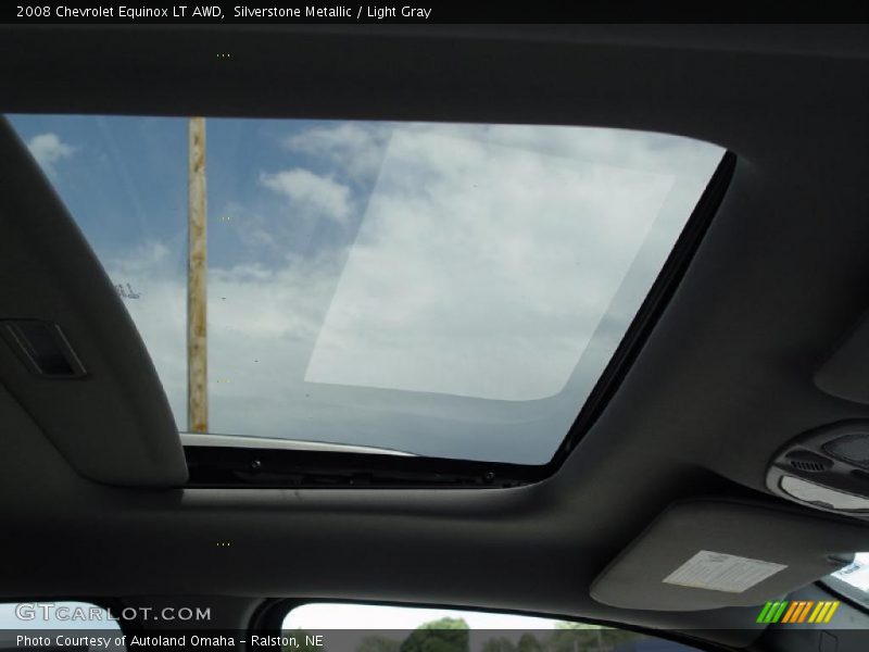 Silverstone Metallic / Light Gray 2008 Chevrolet Equinox LT AWD