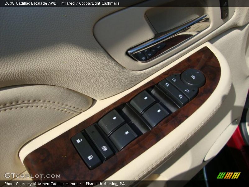 Infrared / Cocoa/Light Cashmere 2008 Cadillac Escalade AWD