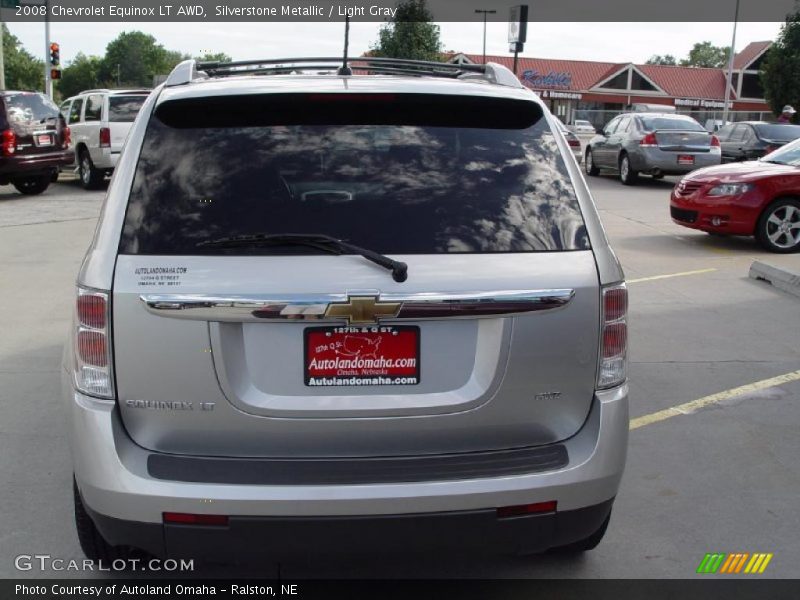 Silverstone Metallic / Light Gray 2008 Chevrolet Equinox LT AWD