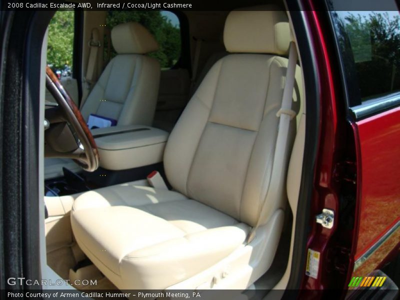 Infrared / Cocoa/Light Cashmere 2008 Cadillac Escalade AWD