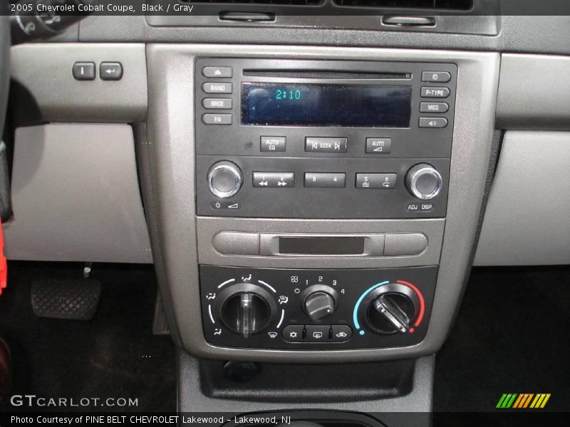 Black / Gray 2005 Chevrolet Cobalt Coupe