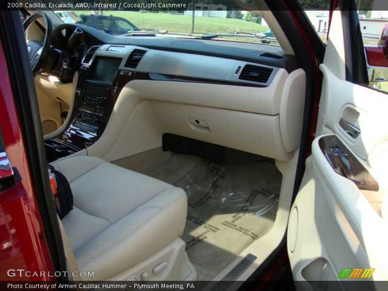Infrared / Cocoa/Light Cashmere 2008 Cadillac Escalade AWD