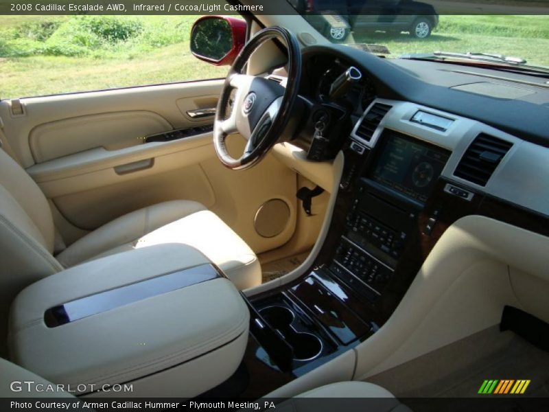 Infrared / Cocoa/Light Cashmere 2008 Cadillac Escalade AWD