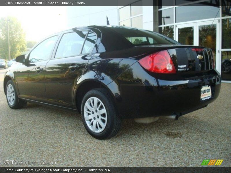 Black / Ebony 2009 Chevrolet Cobalt LT Sedan