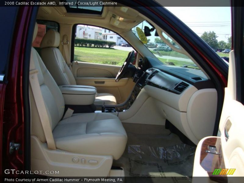 Infrared / Cocoa/Light Cashmere 2008 Cadillac Escalade AWD