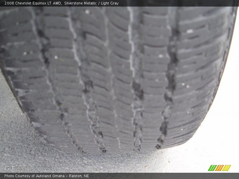 Silverstone Metallic / Light Gray 2008 Chevrolet Equinox LT AWD