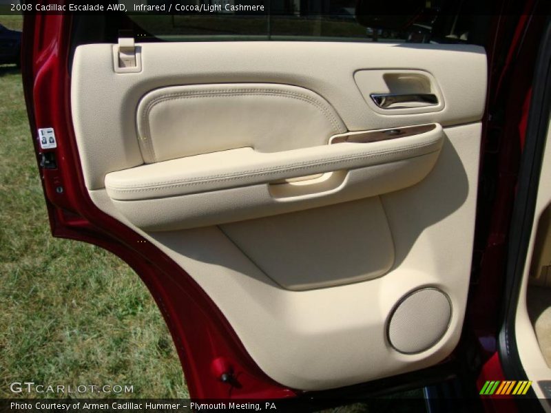 Infrared / Cocoa/Light Cashmere 2008 Cadillac Escalade AWD