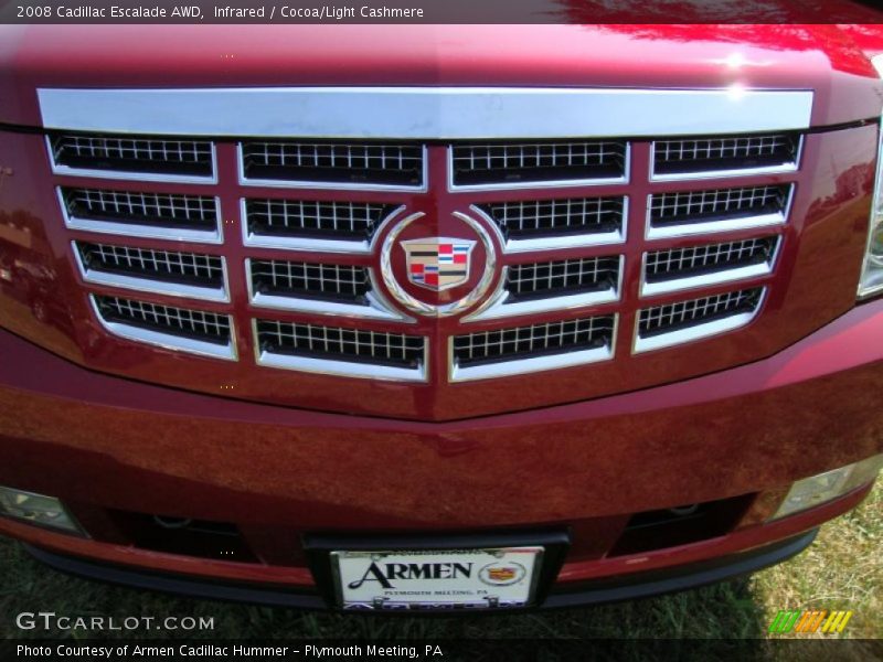 Infrared / Cocoa/Light Cashmere 2008 Cadillac Escalade AWD
