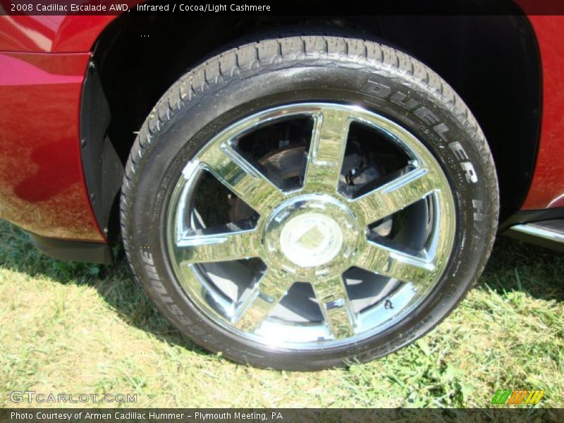 Infrared / Cocoa/Light Cashmere 2008 Cadillac Escalade AWD
