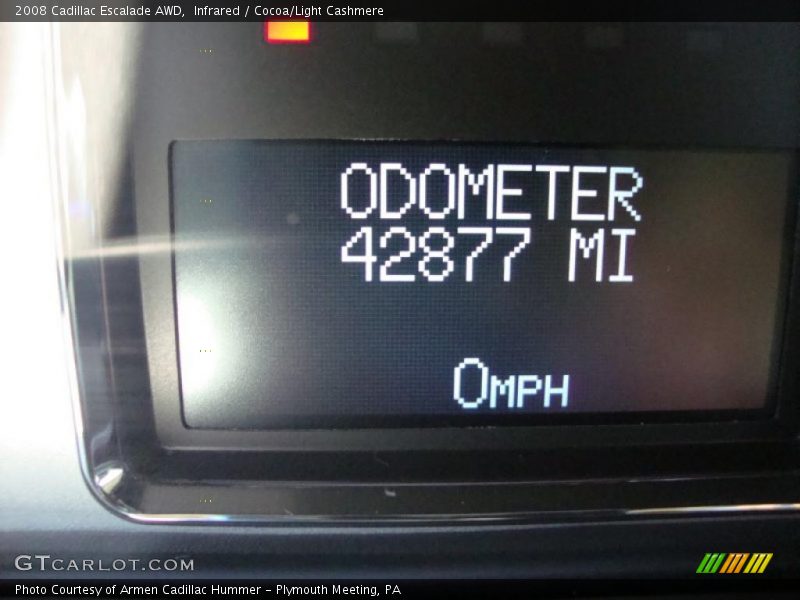 Infrared / Cocoa/Light Cashmere 2008 Cadillac Escalade AWD