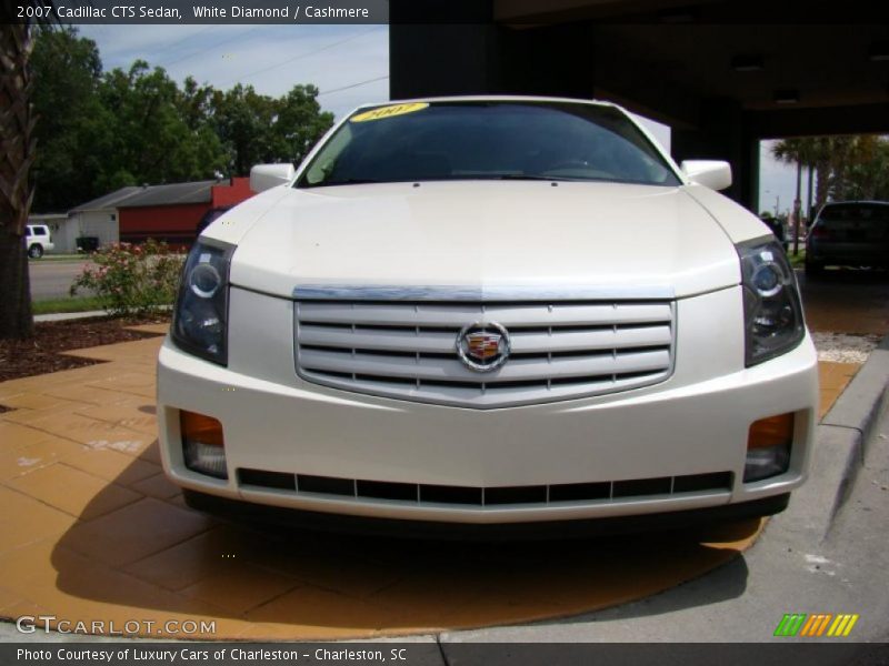 White Diamond / Cashmere 2007 Cadillac CTS Sedan